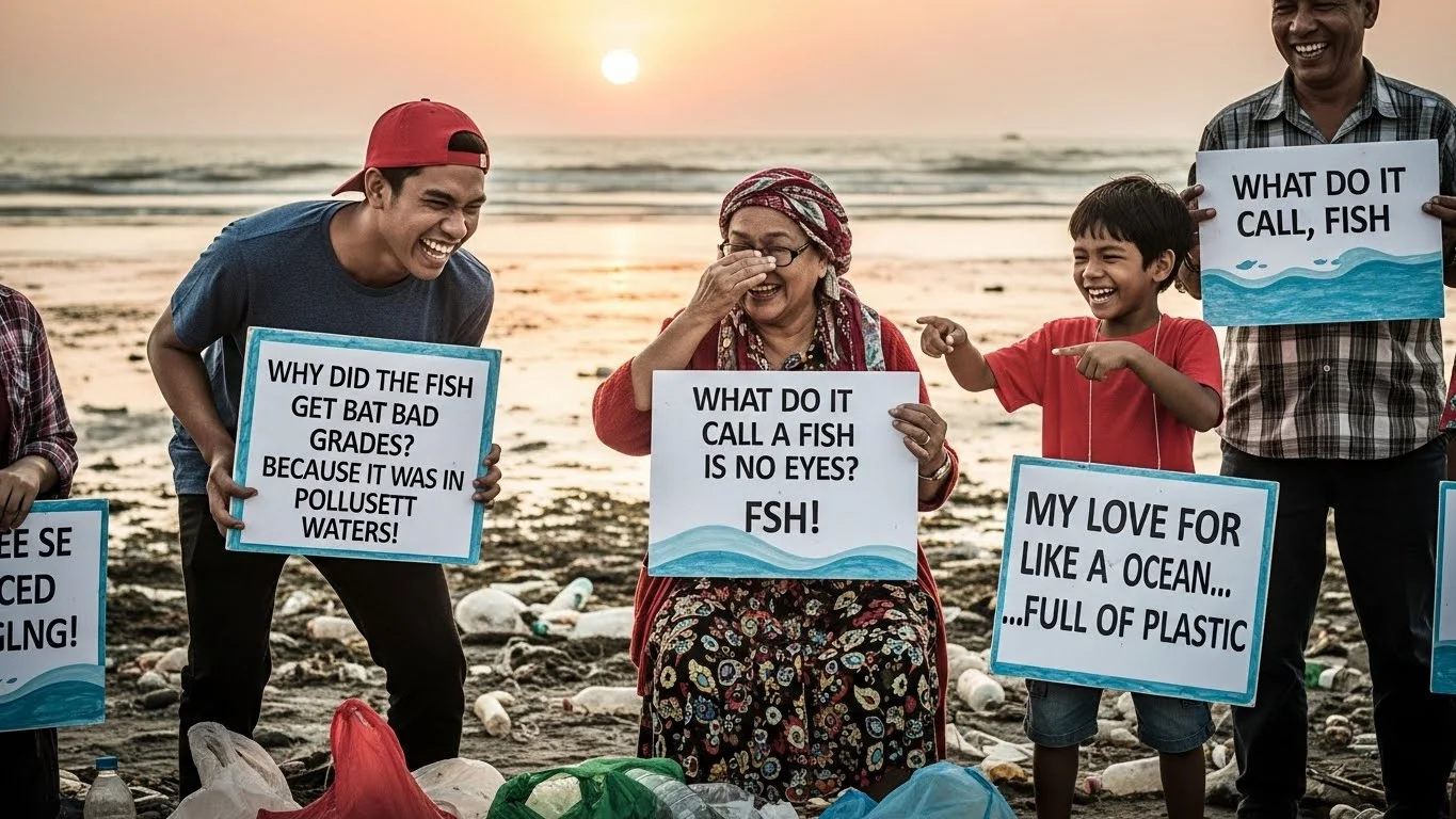 Best water pollution jokes-Themed Wordplay Jokes