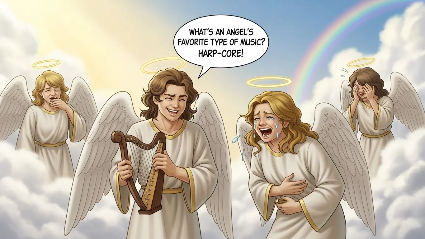 Clean and Family-Friendly Angel puns