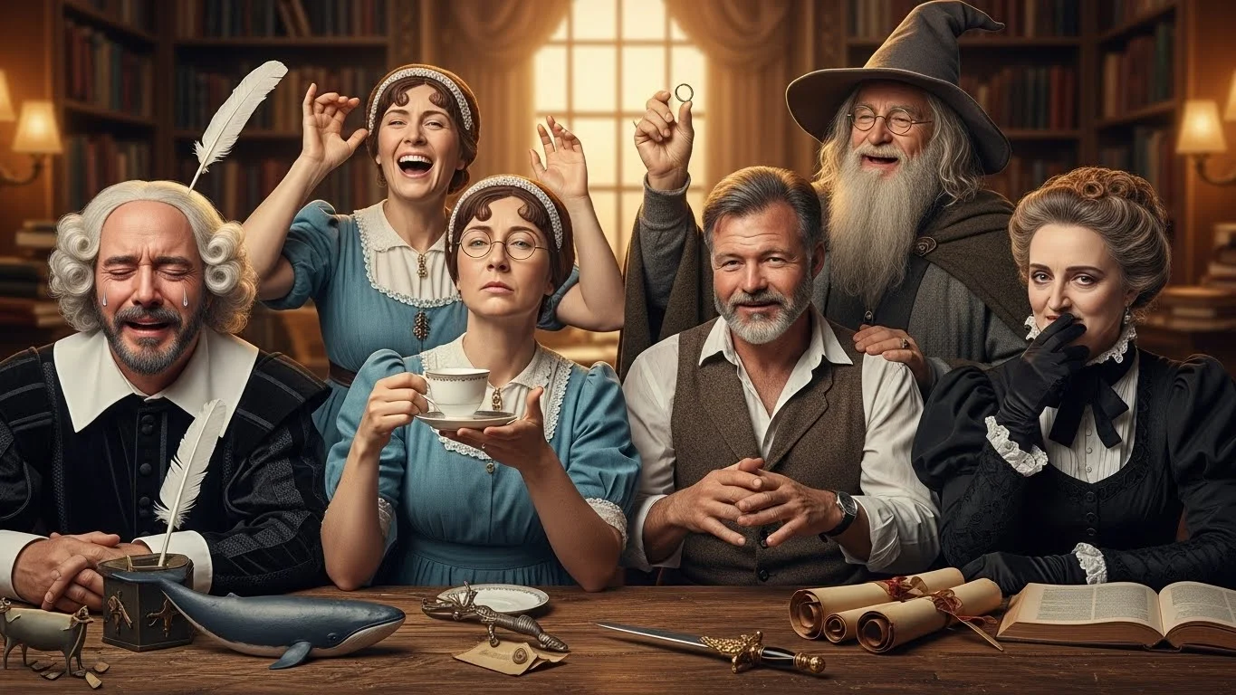 Clean and Family-Friendly Famous Author Jokes