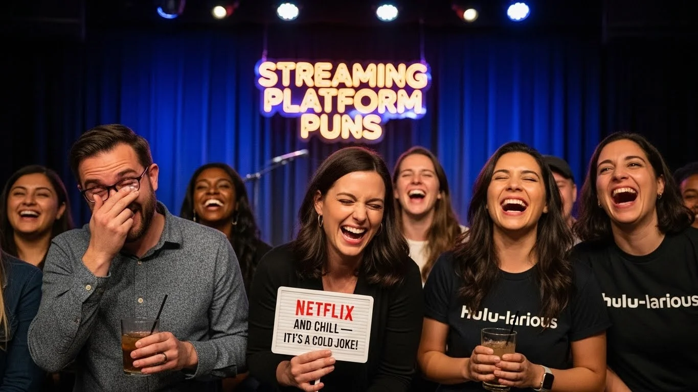 Clean and Family-Friendly Streaming Platform Jokes