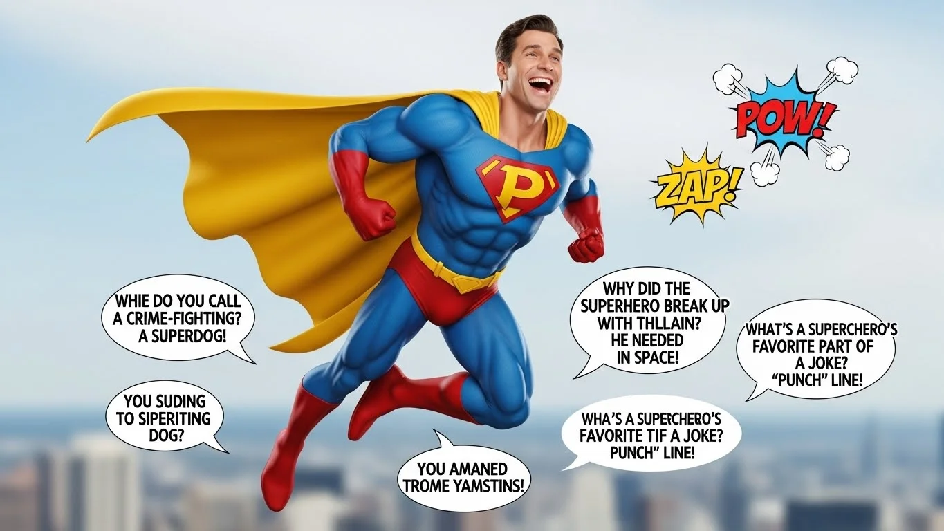 Clean and Family-Friendly Superhero Jokes