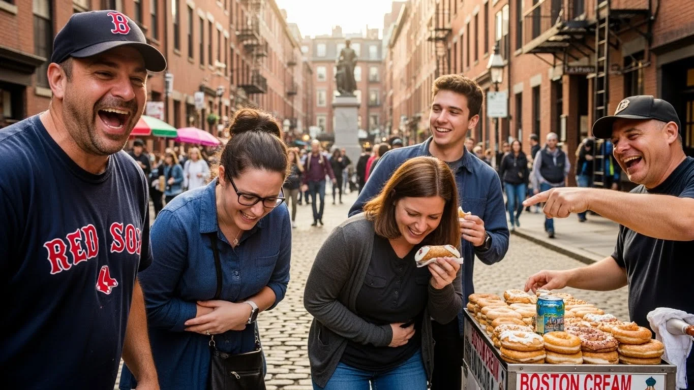 Clever jokes about boston for Instagram