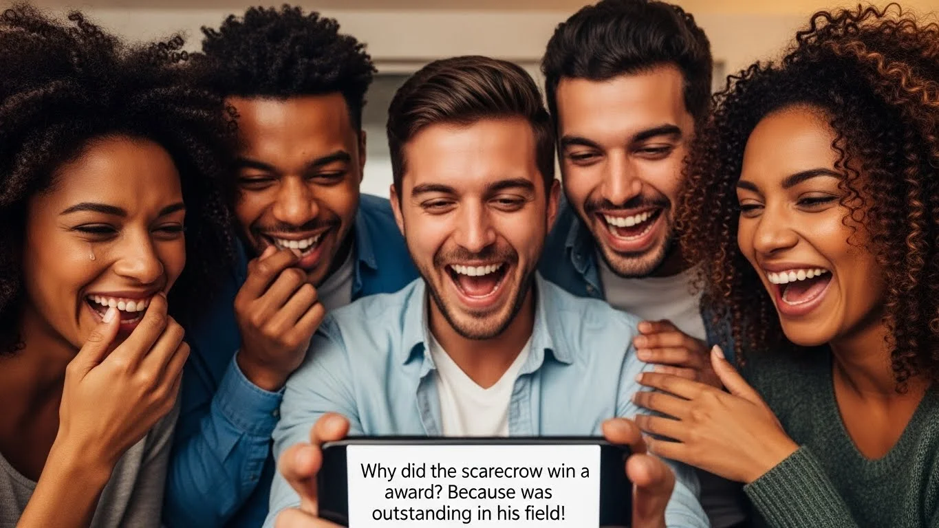 Clever short funny phone jokes for Instagram