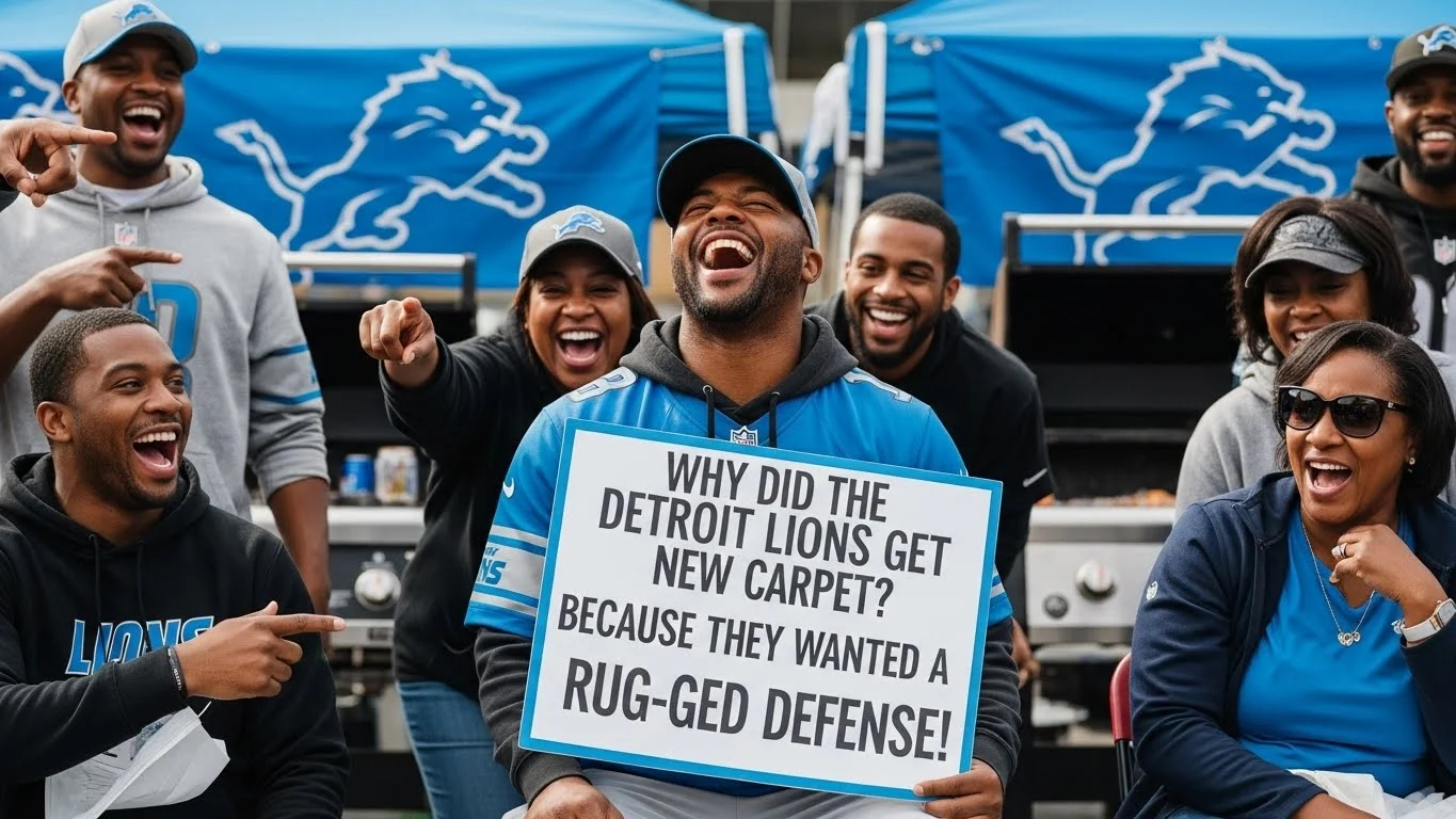 Detroit Lions Puns for Tourists and Travelers