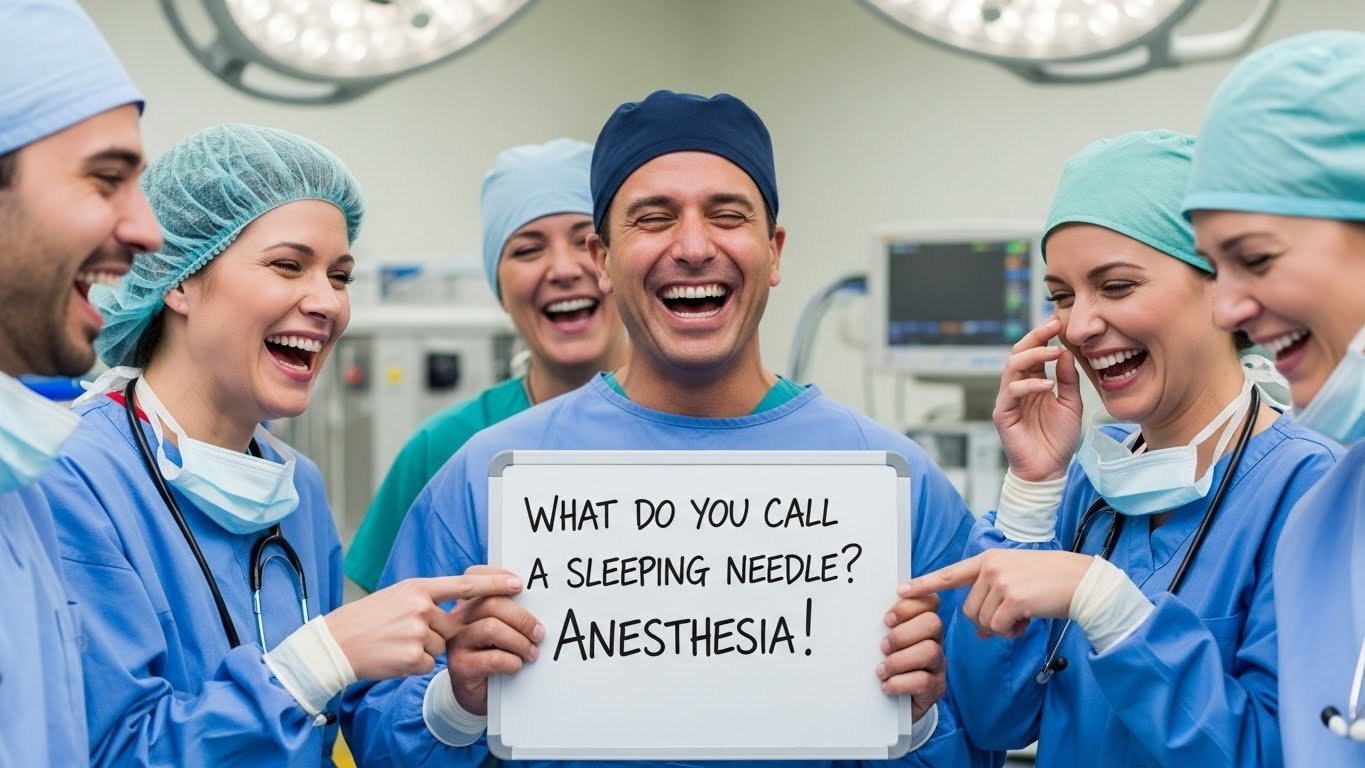 Funny Anesthesia Puns Captions