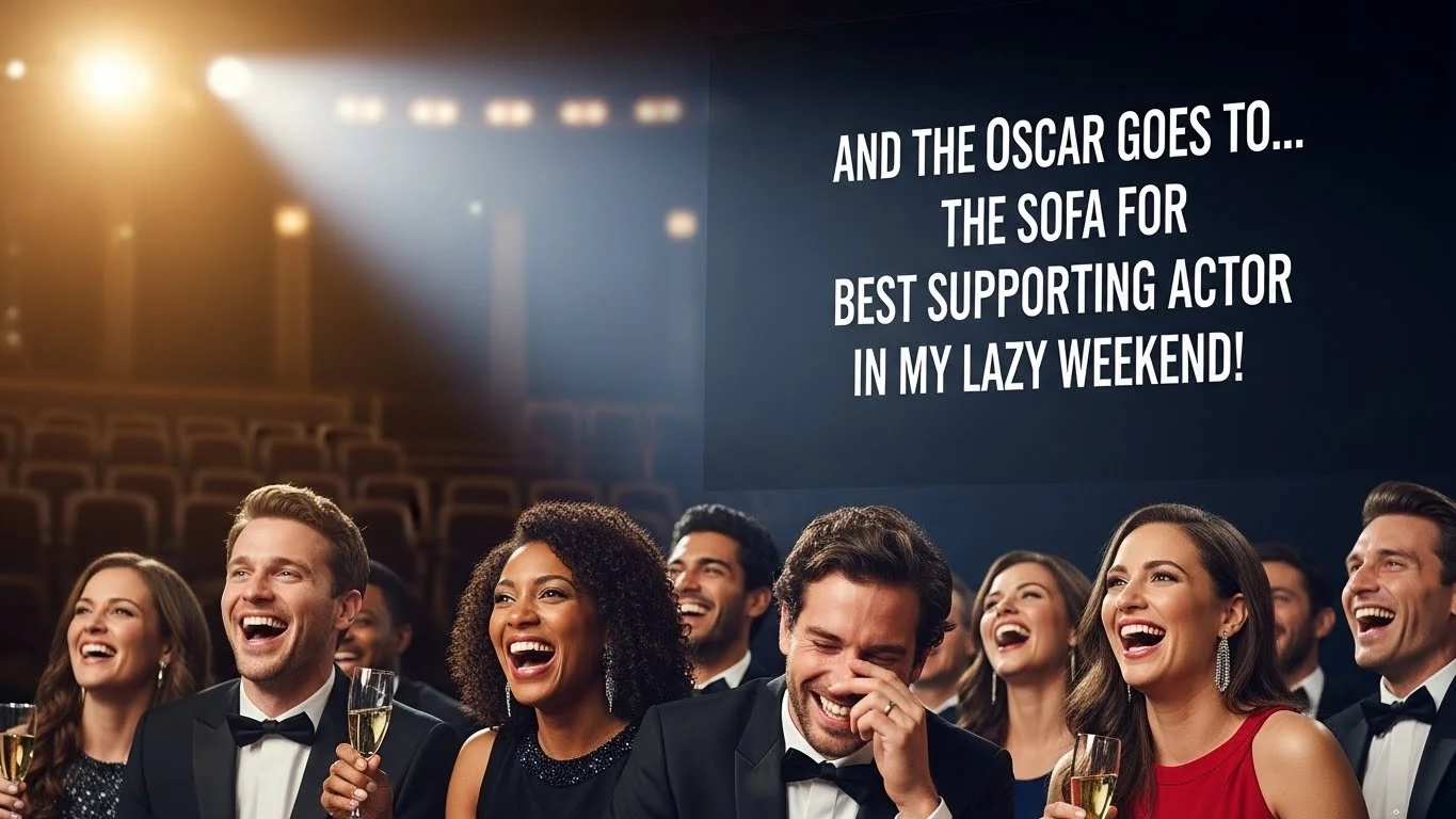 Funny Award Show Puns Captions 🎤📸