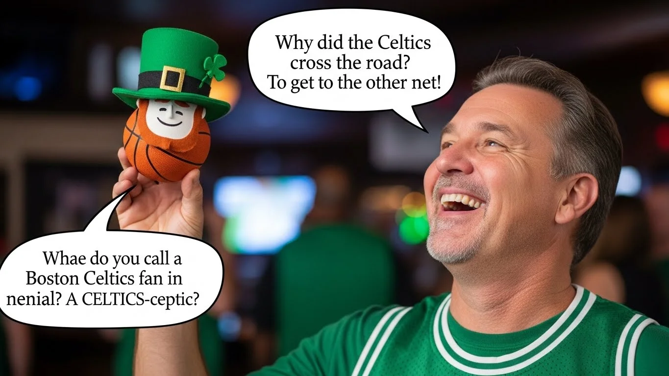 Funny Boston Celtics Puns Captions