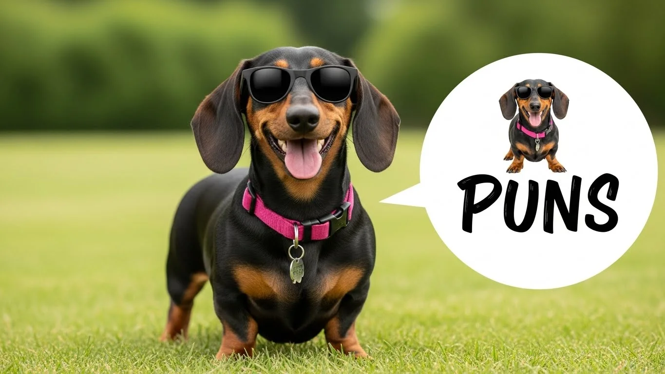 Funny Dachshund Puns Captions