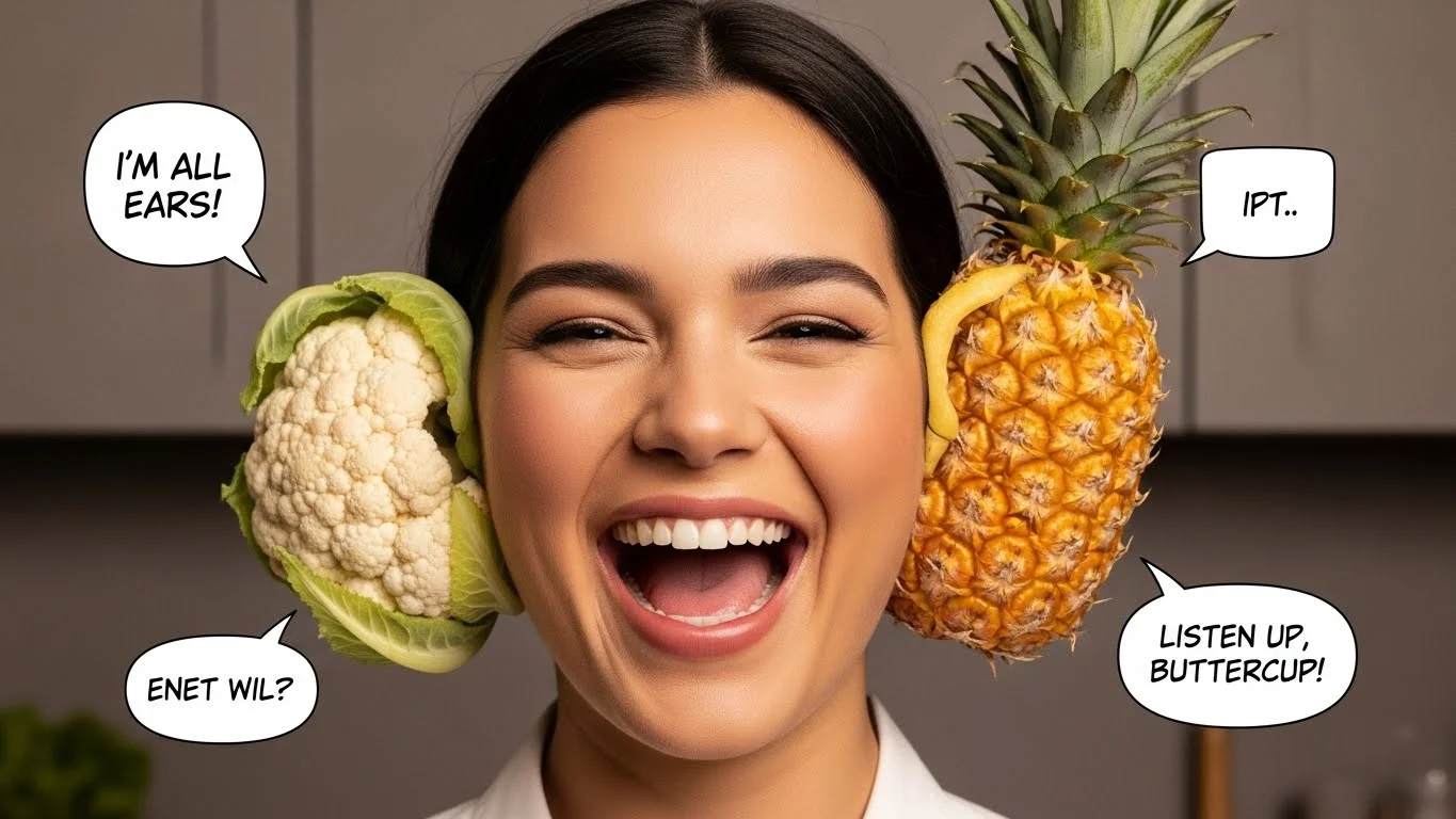 Funny Ears Puns Captions