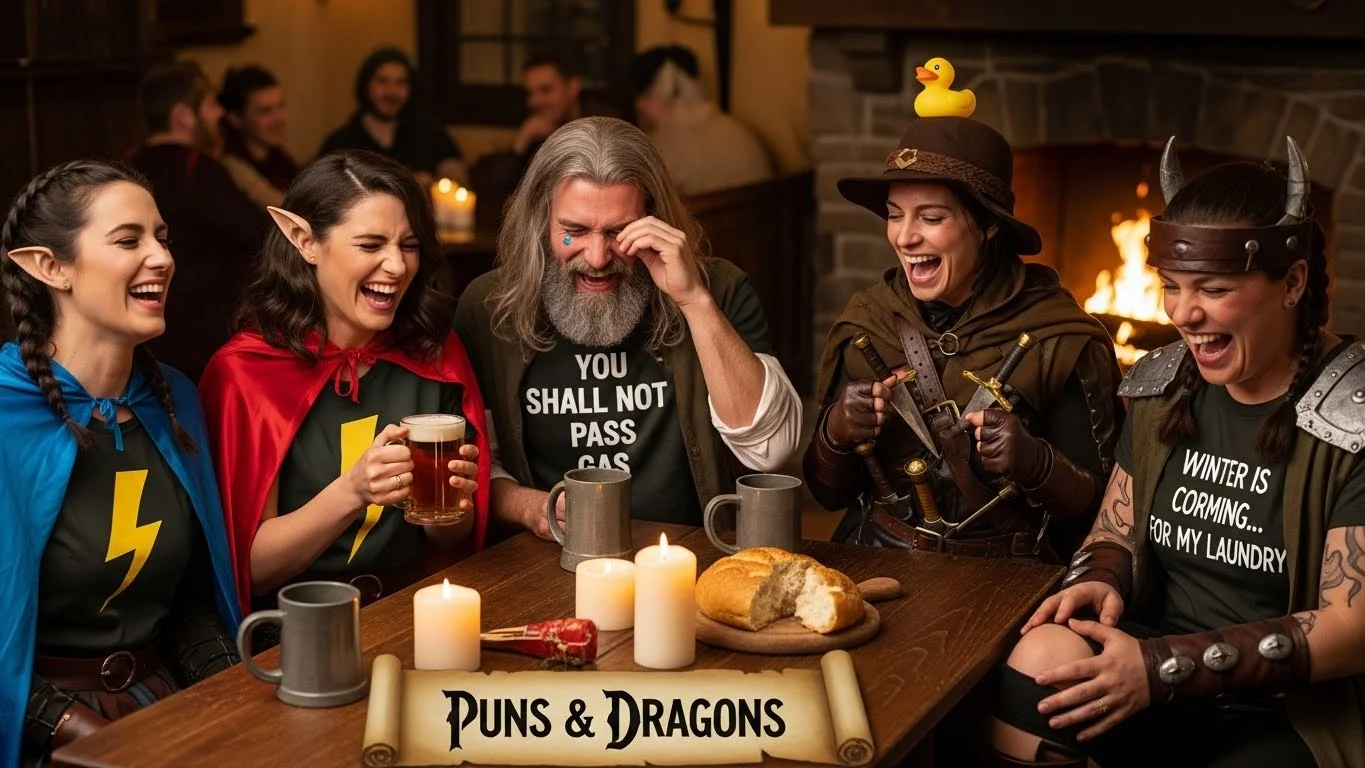 Funny Fantasy Pop Culture Puns Captions