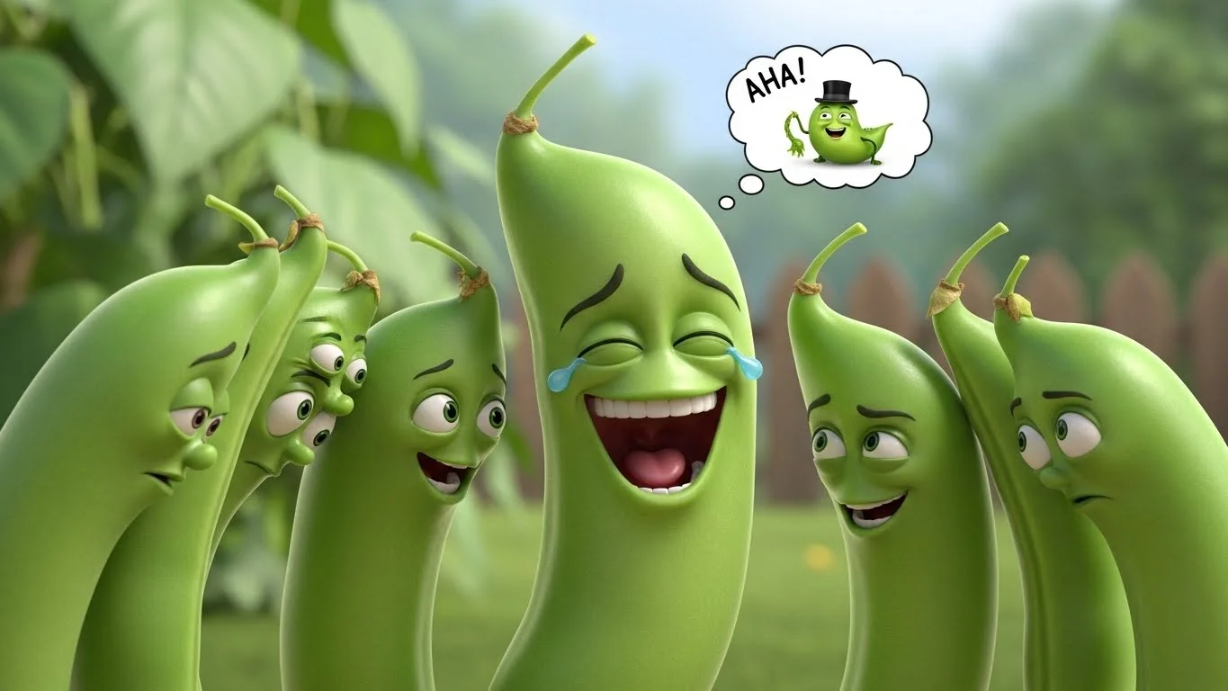 Funny Green Bean Puns Captions