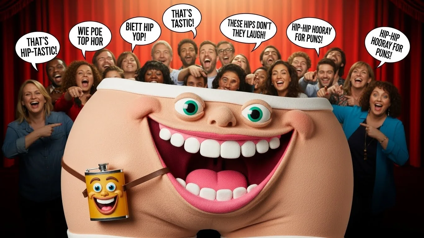 Funny Hip Puns Captions