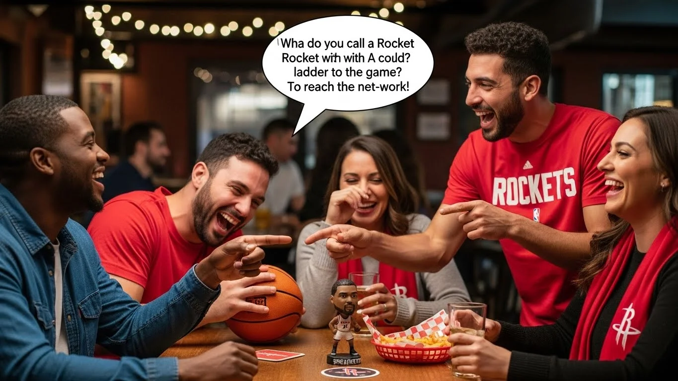 Funny Houston Rockets Puns Captions