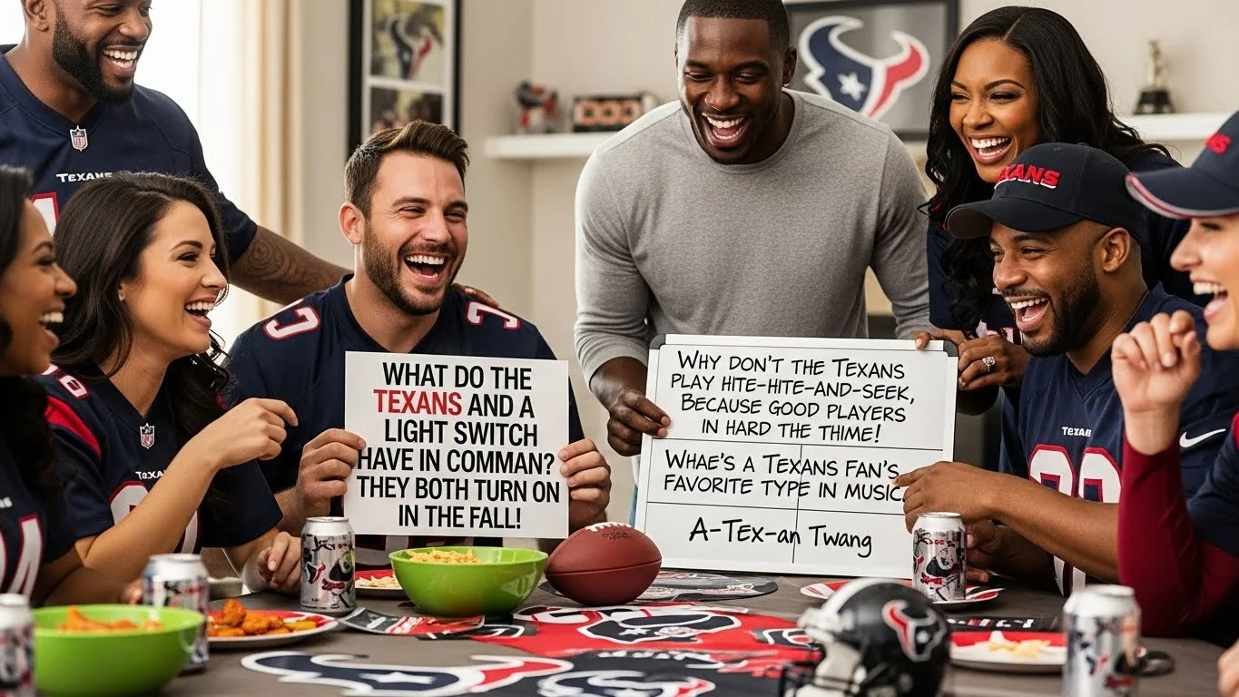 Funny Houston Texans Puns Captions
