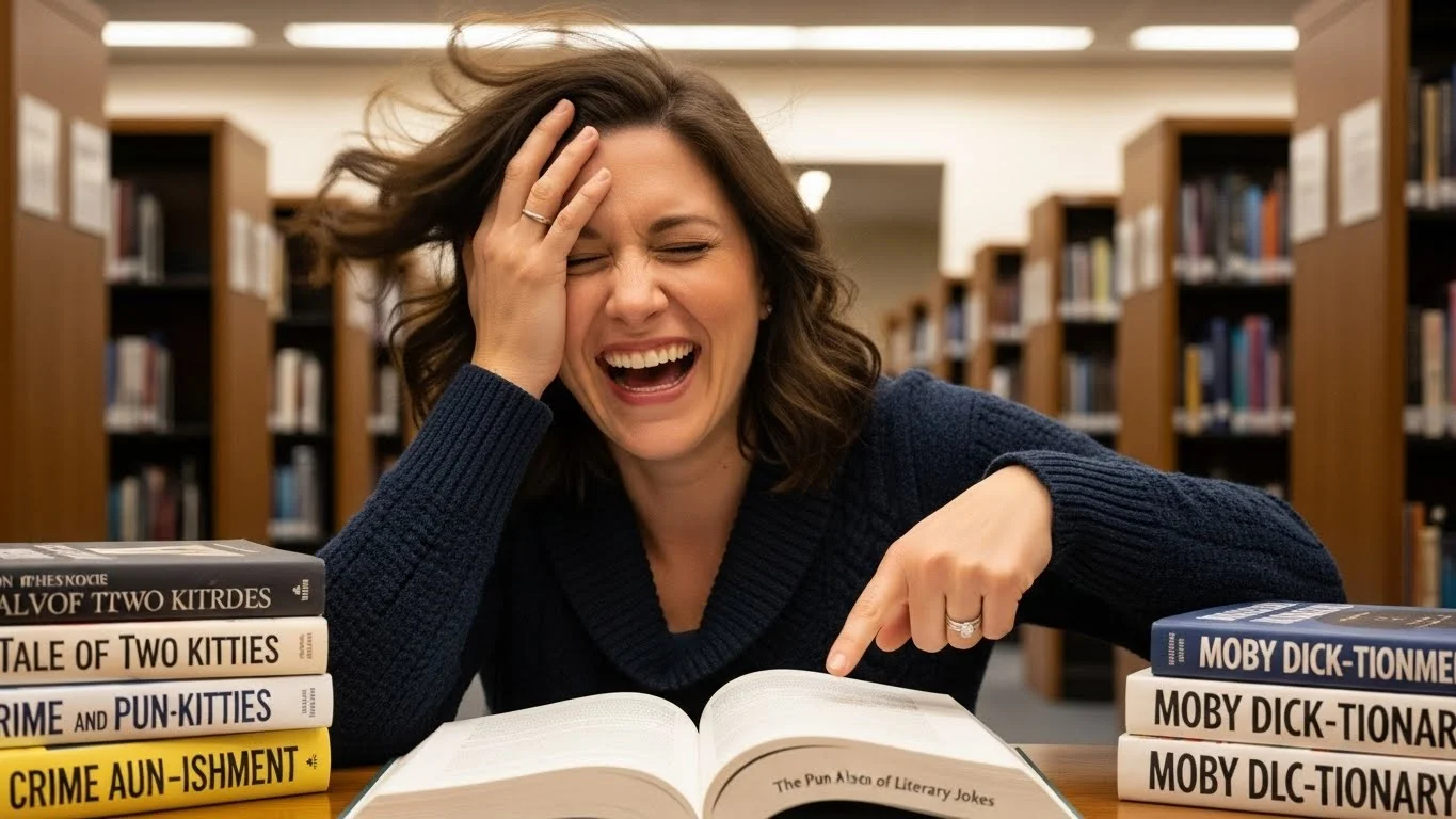 Funny Library Puns Captions