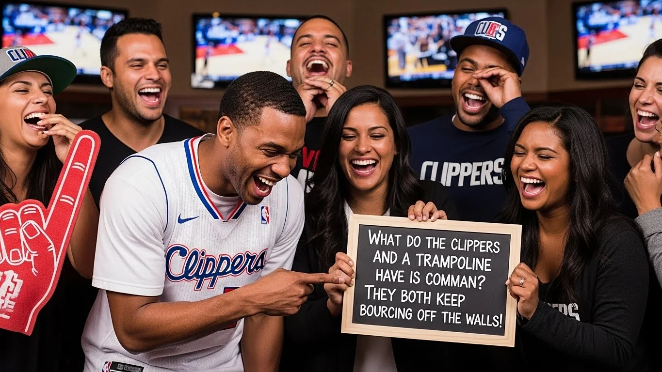 Funny Los Angeles Clippers Puns Captions