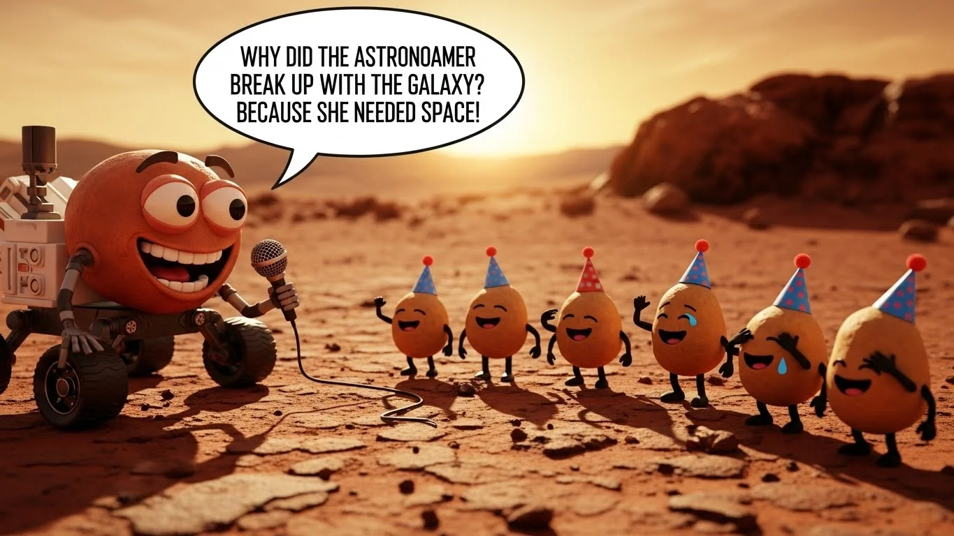 Funny Mars Puns Captions