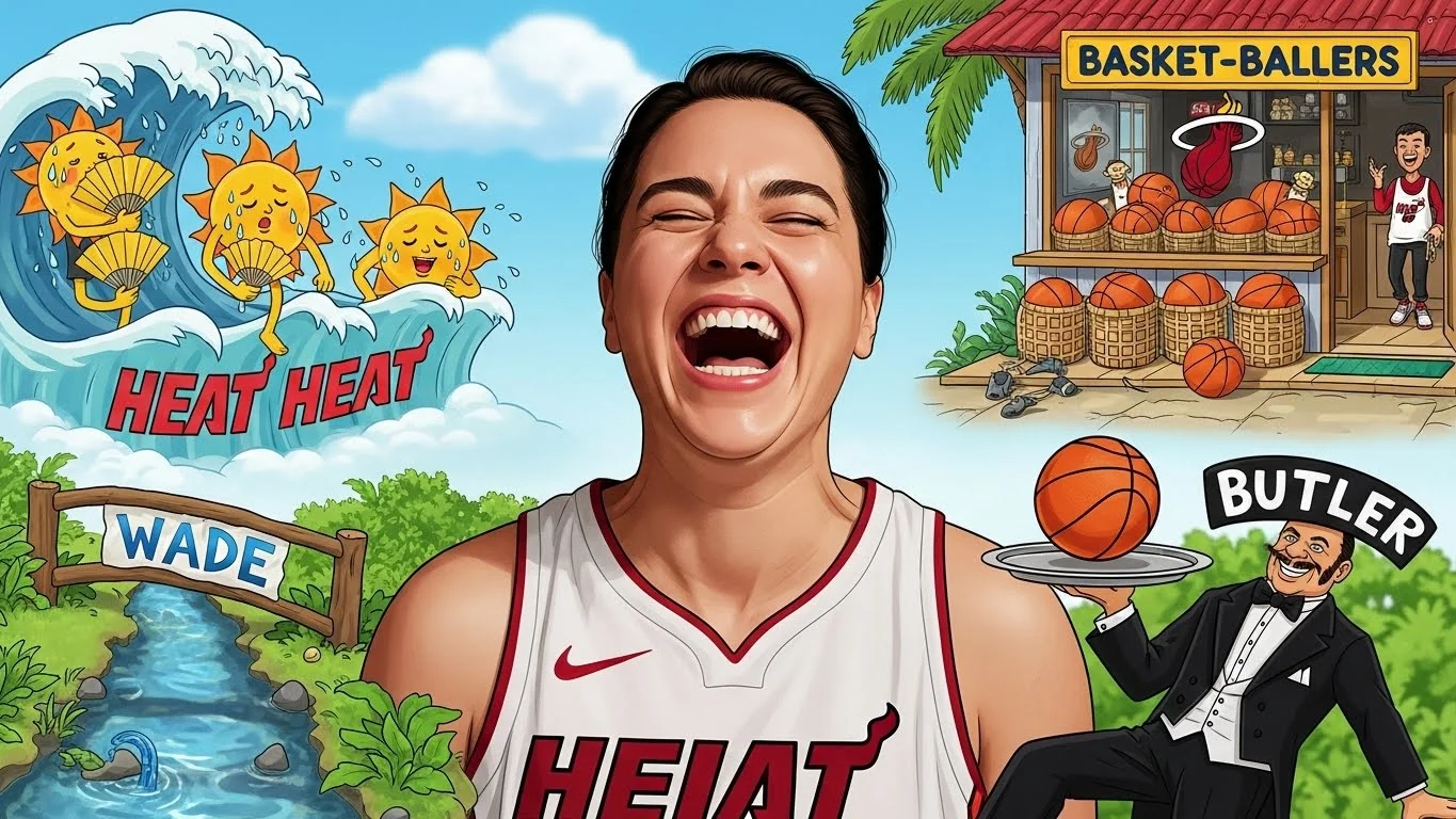 Funny Miami Heat Puns Captions