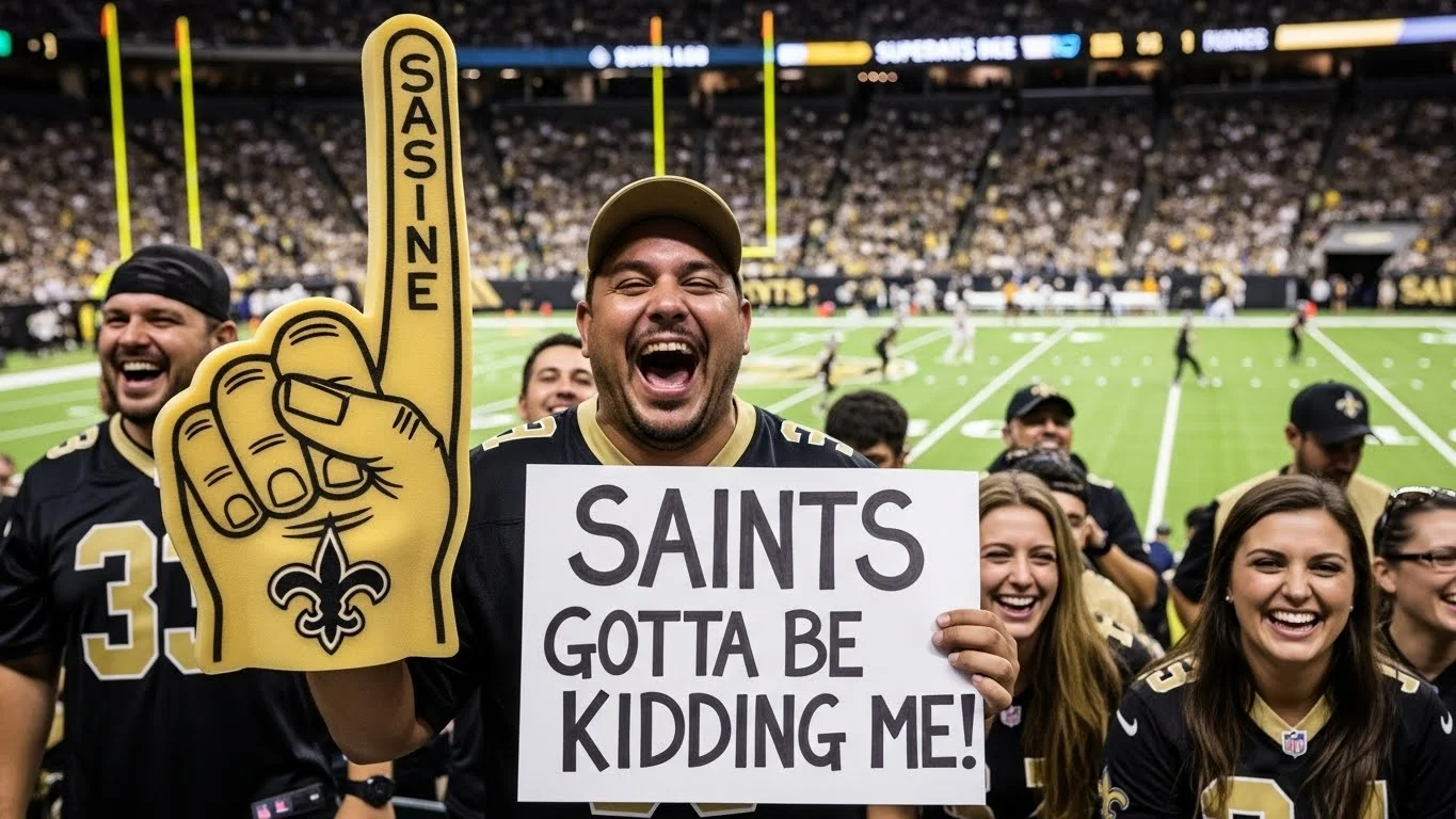 Funny New Orleans Saints Puns Captions