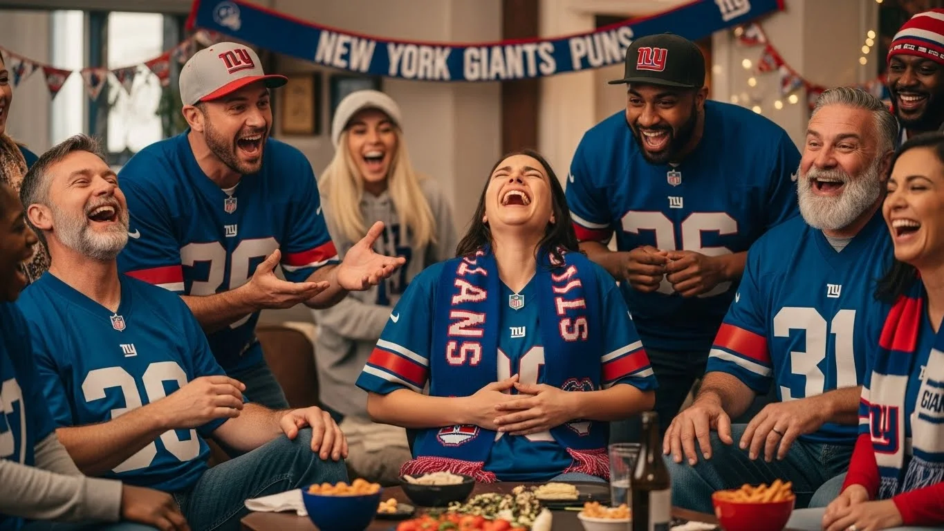 Funny New York Giants Puns Captions