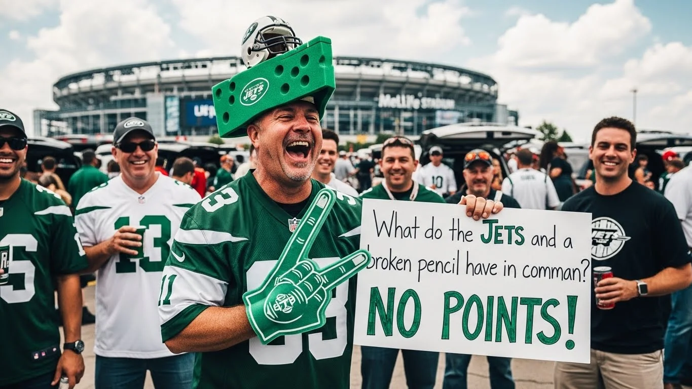 Funny New York Jets Puns Captions