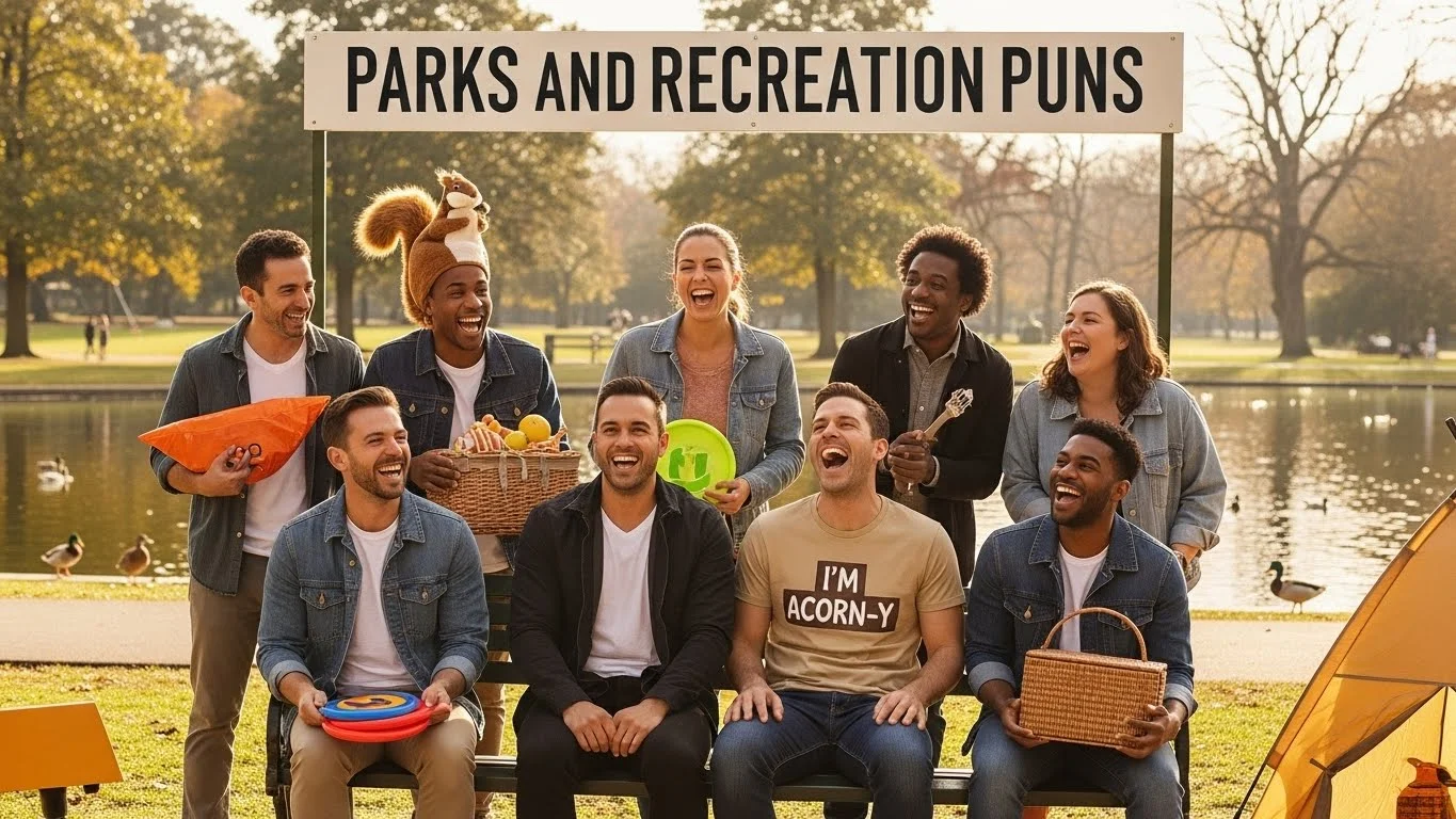 Funny Parks and Recreation Puns Captions
