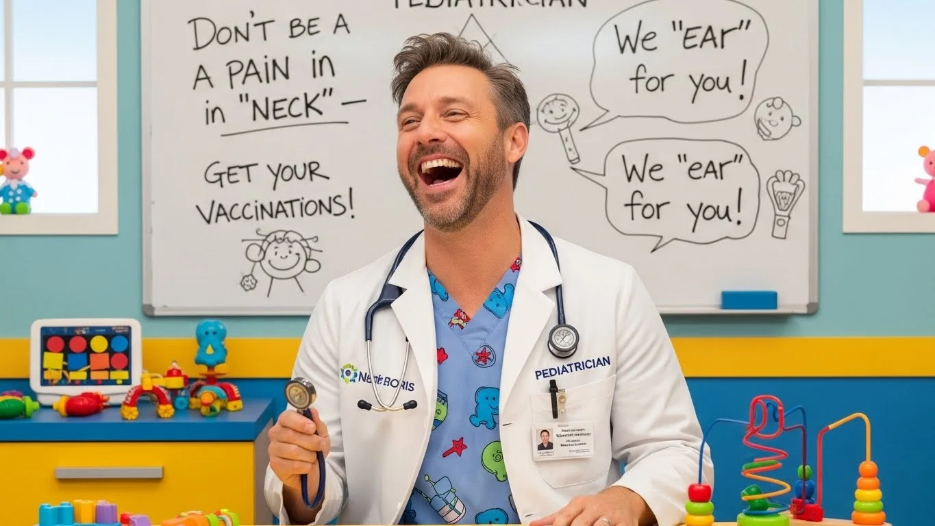 Funny Pediatrician Puns Captions