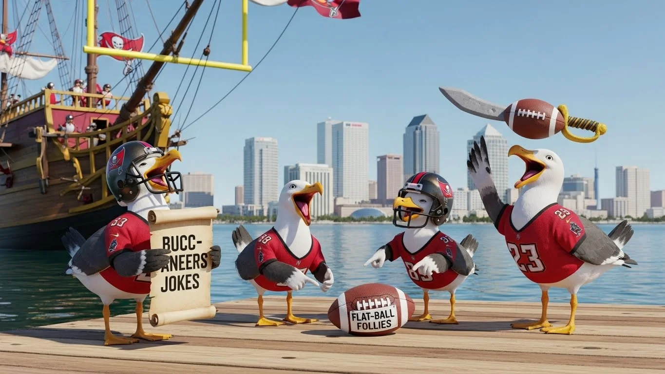 Funny Tampa Bay Buccaneers Puns Captions