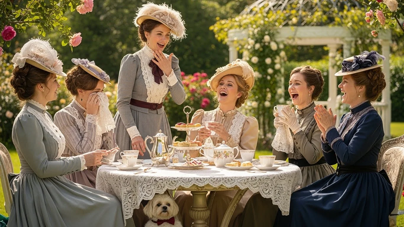 Funny Tea Party jokes Captions