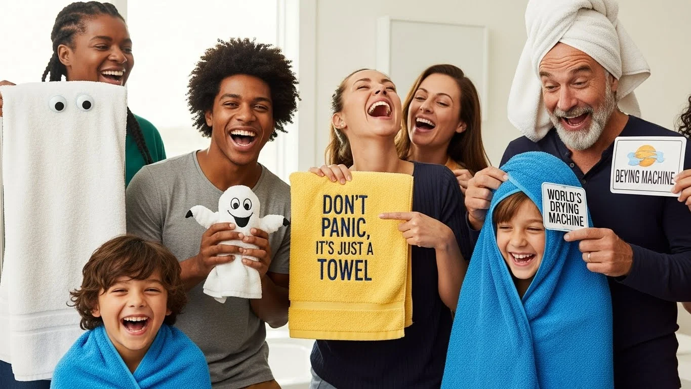 Funny Towel jokes Captions