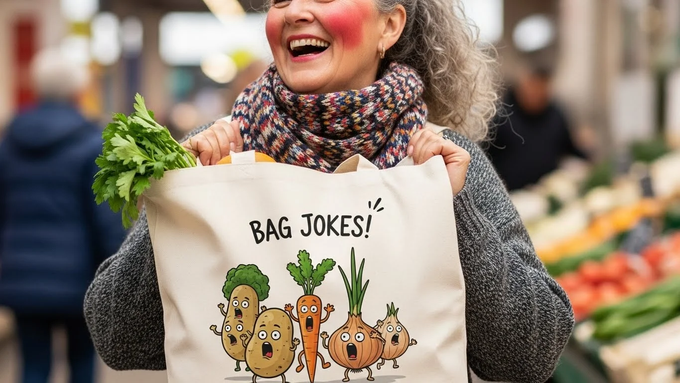 Funny bag jokes Captions