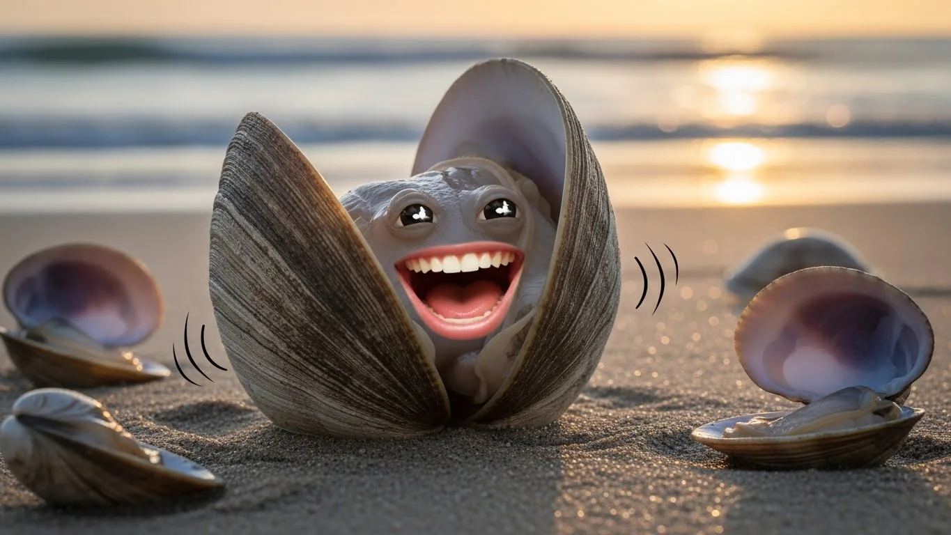 Funny clam jokes dirty Captions