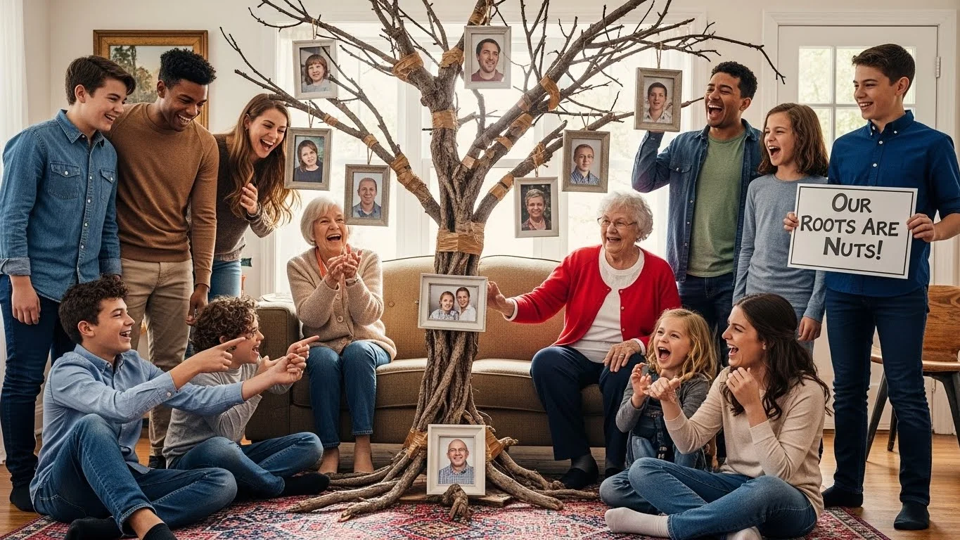 Funny family tree jokes Captions