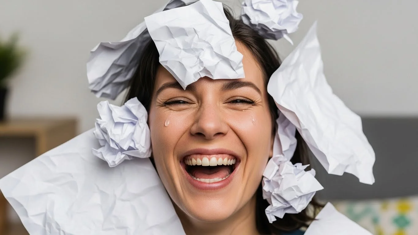 Funny jokes about paper Captions