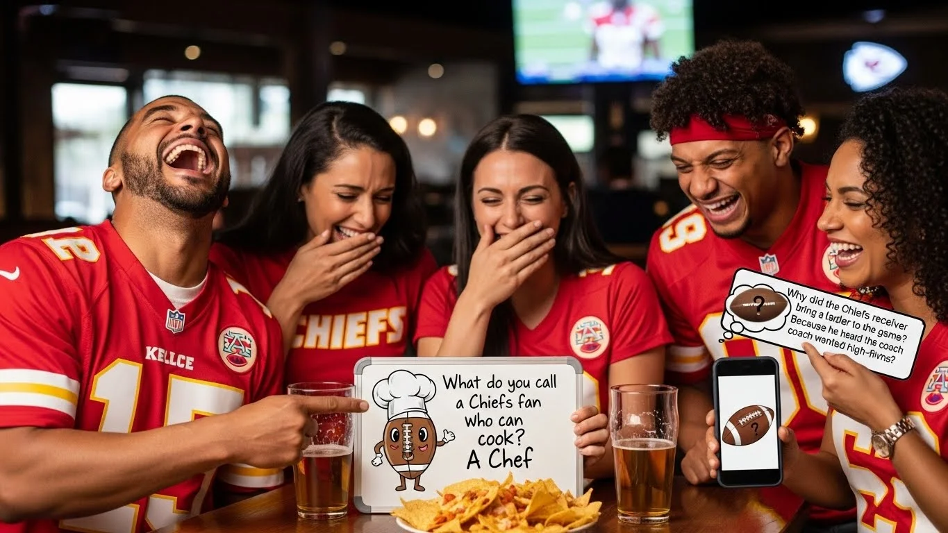 Kansas City Chiefs Puns for Tourists and Travelers