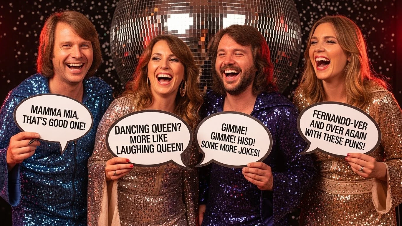 Punny ABBA puns Quotes That'll Crack You Up