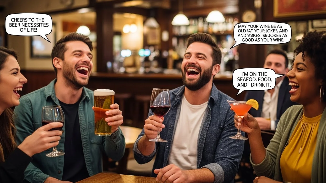 Punny Cheers Quotes That’ll Crack You Up
