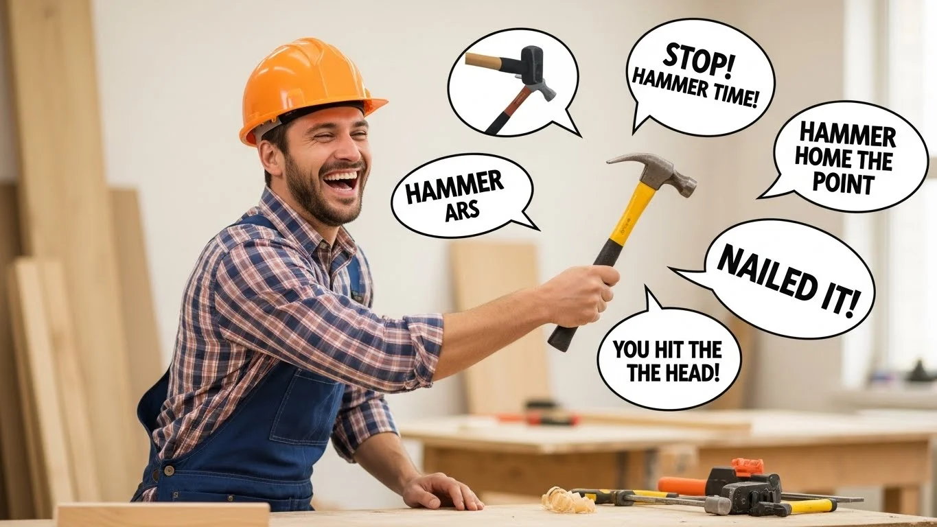 Punny Hammer puns Quotes That’ll Crack You Up
