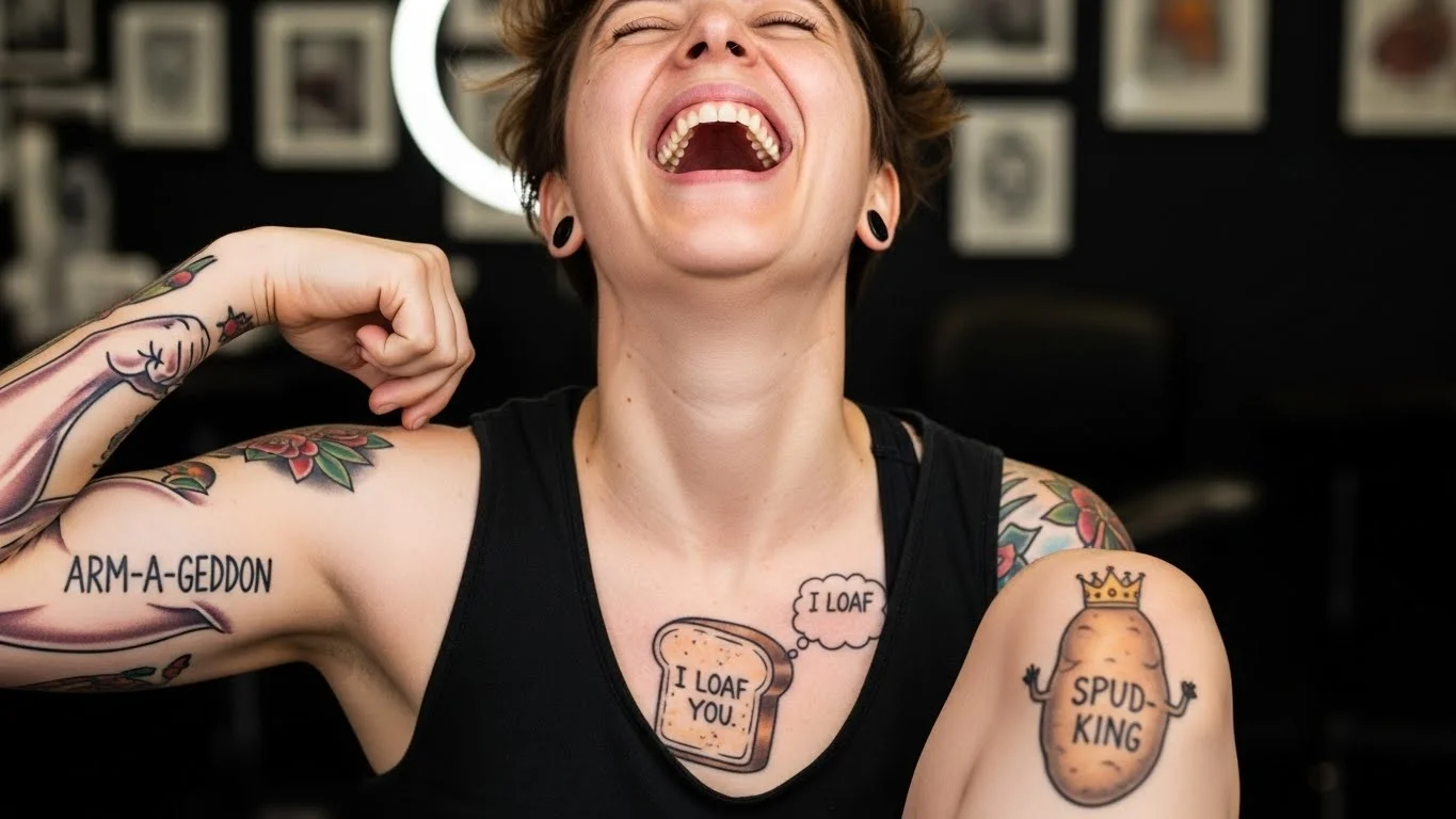 Punny Tattoo puns Quotes That'll Crack You Up