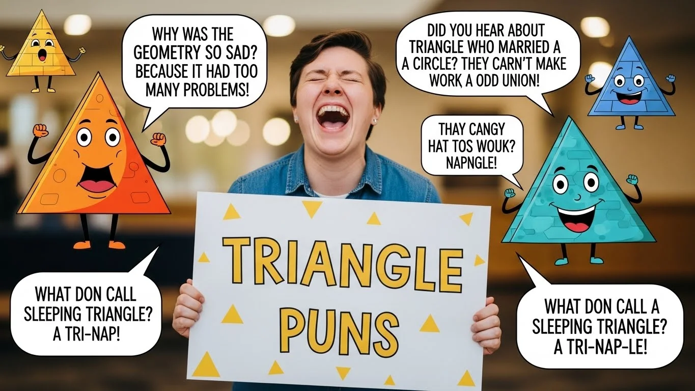 Punny Triangle puns Quotes That'll Crack You Up