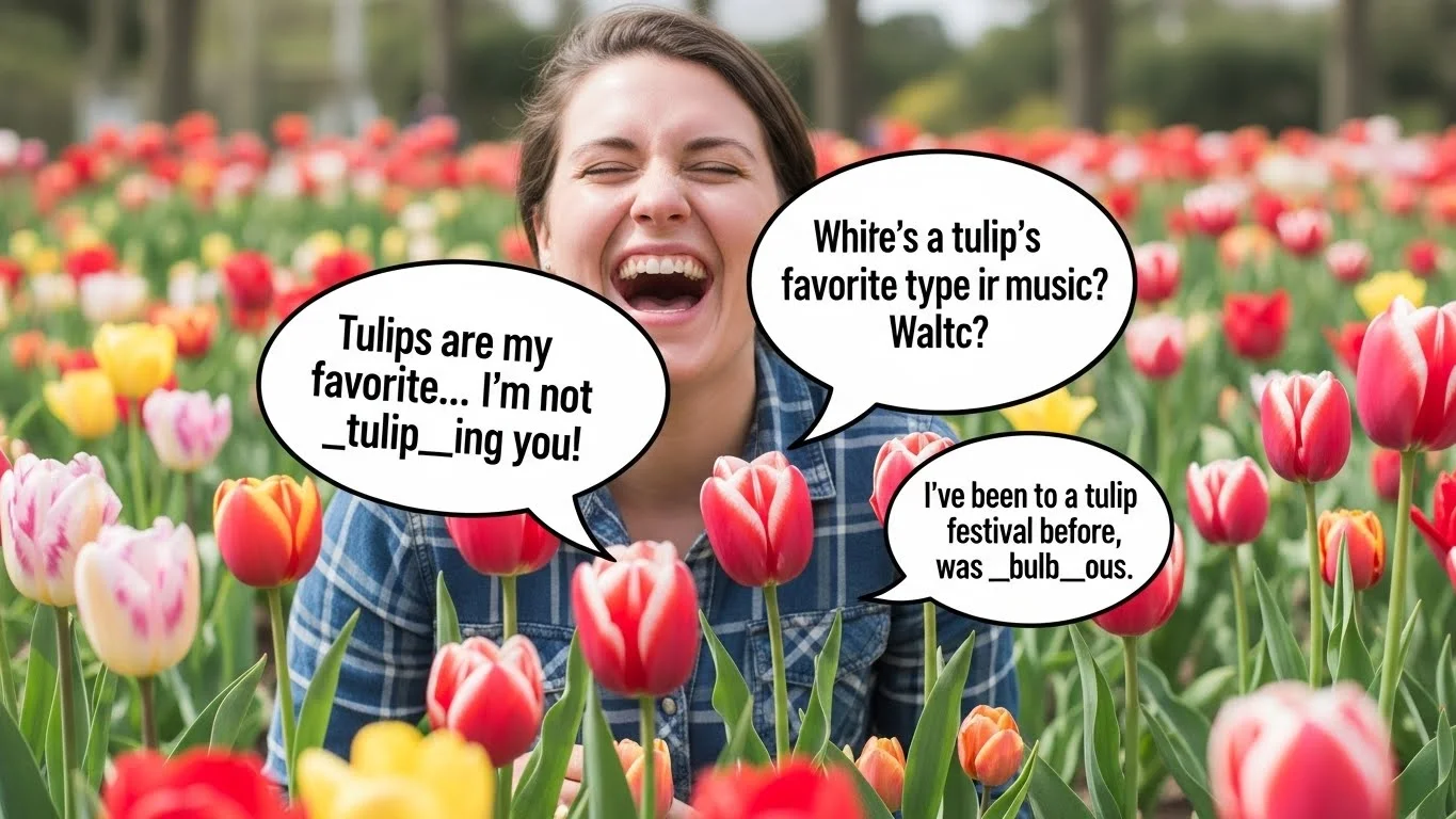 Punny Tulip puns Quotes That'll Crack You Up