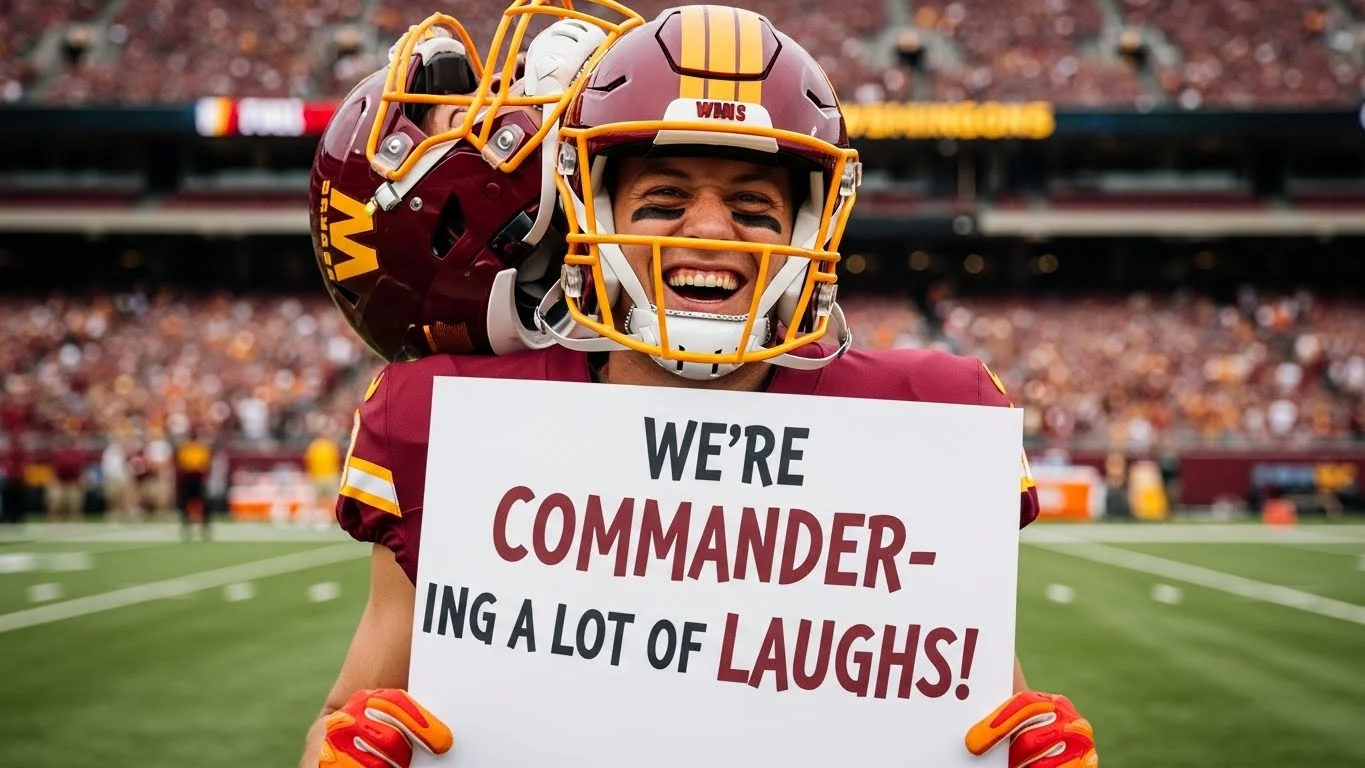 Punny Washington Commanders Quotes That'll Crack You Up