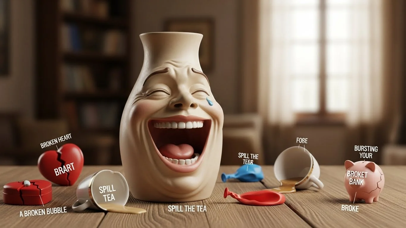 Short Funny Vase Puns