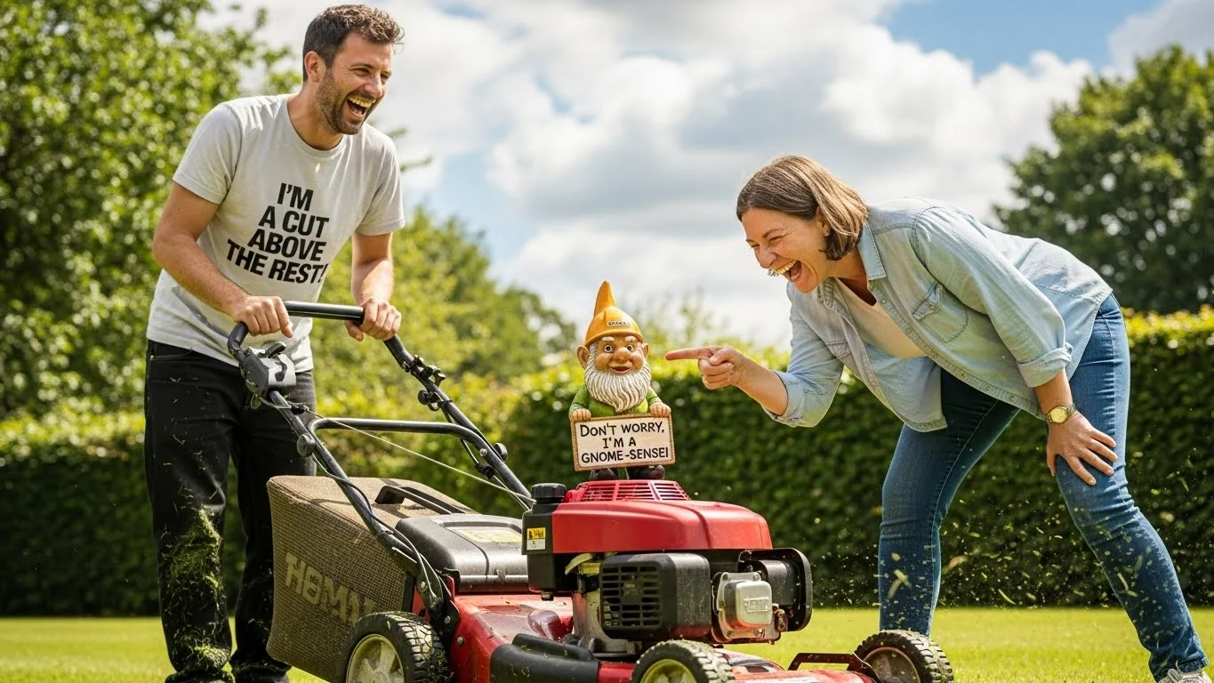 Short Funny mowing jokes