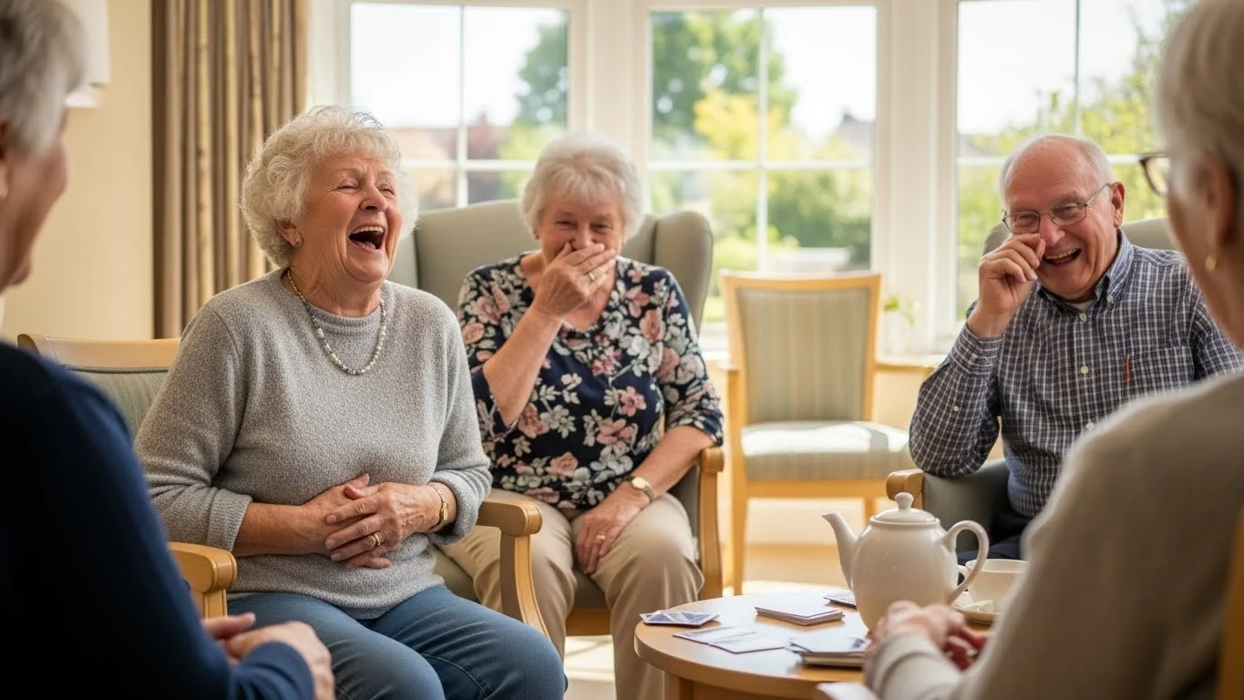 Short Funny retirement home jokes
