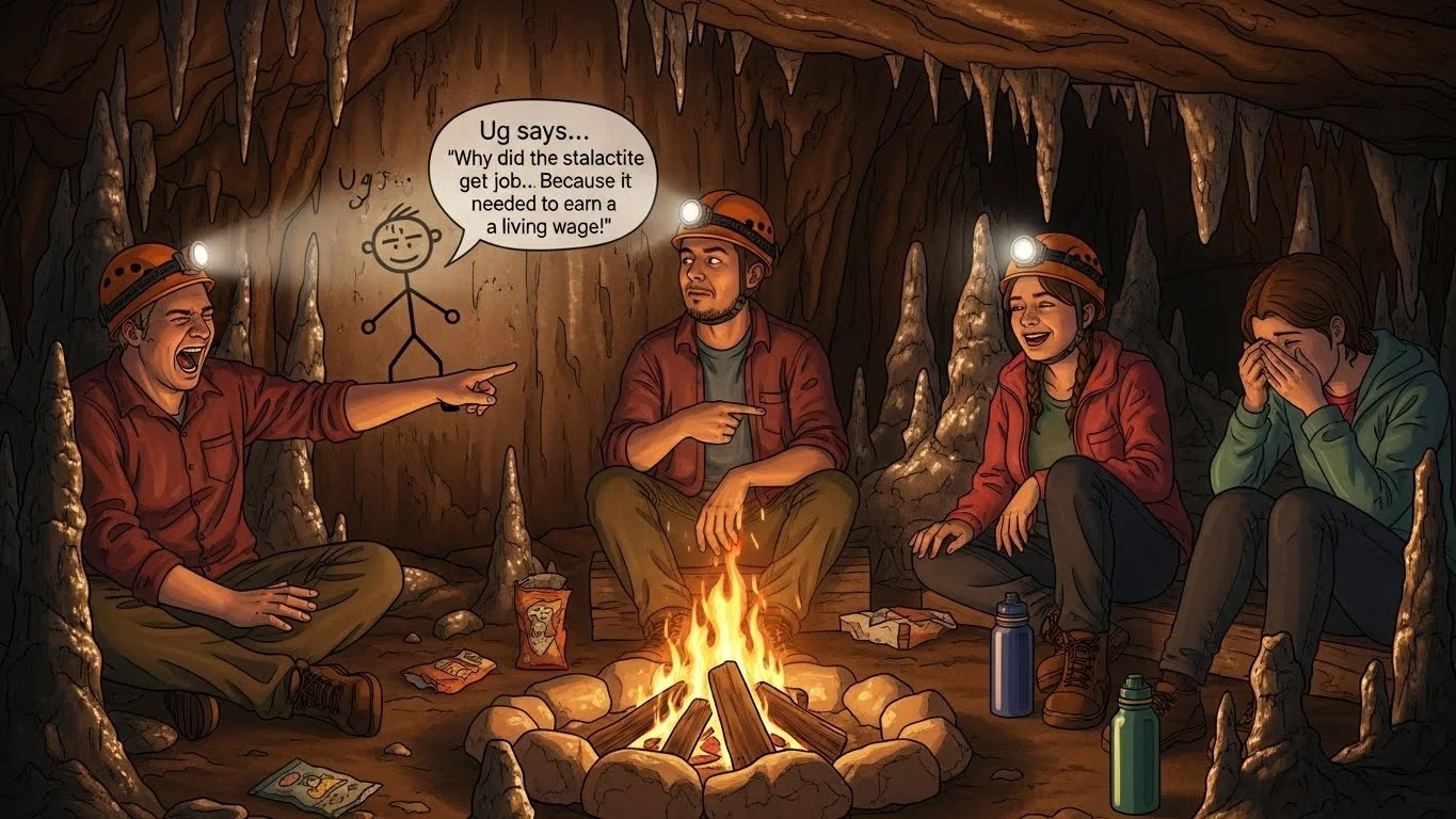 Silly & Sassy cave jokes Wordplay