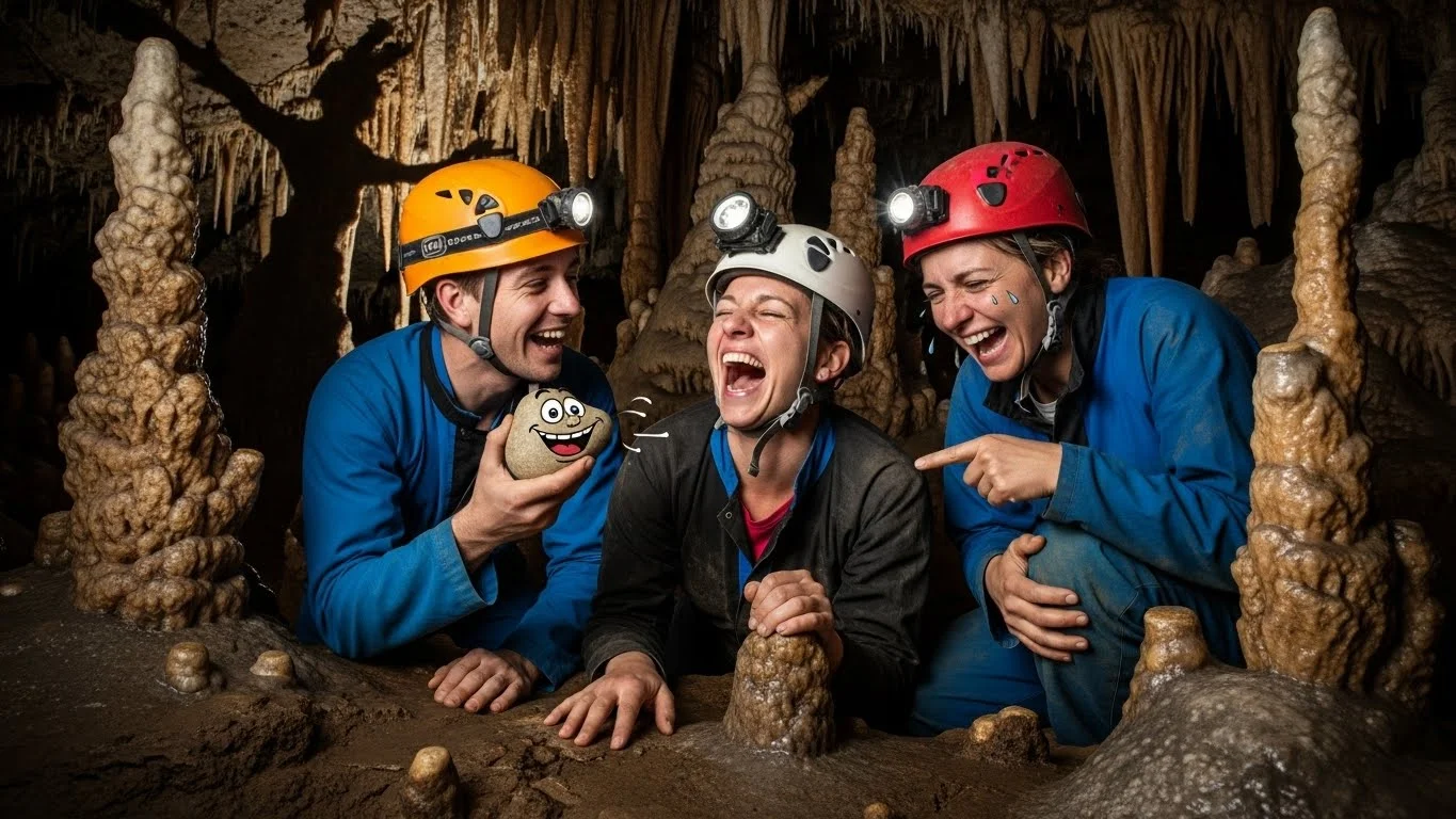 Silly & Sassy jokes about caves Wordplay