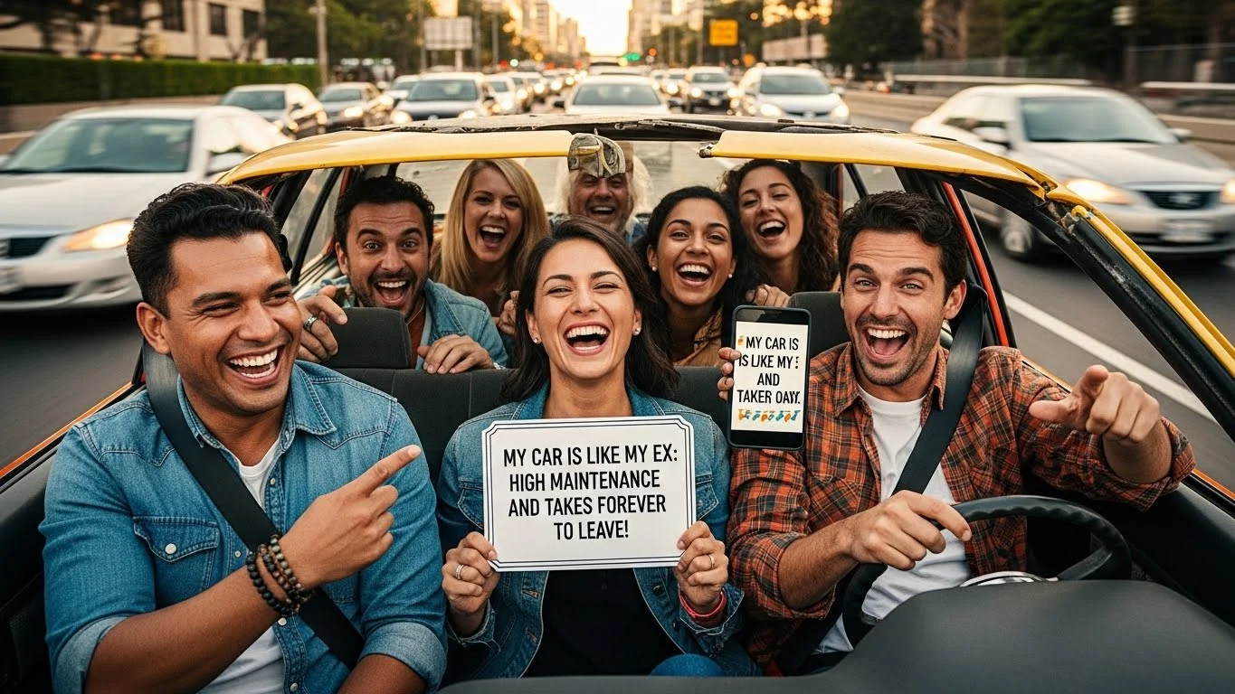 Silly & Sassy traffic jokes one liners Wordplay