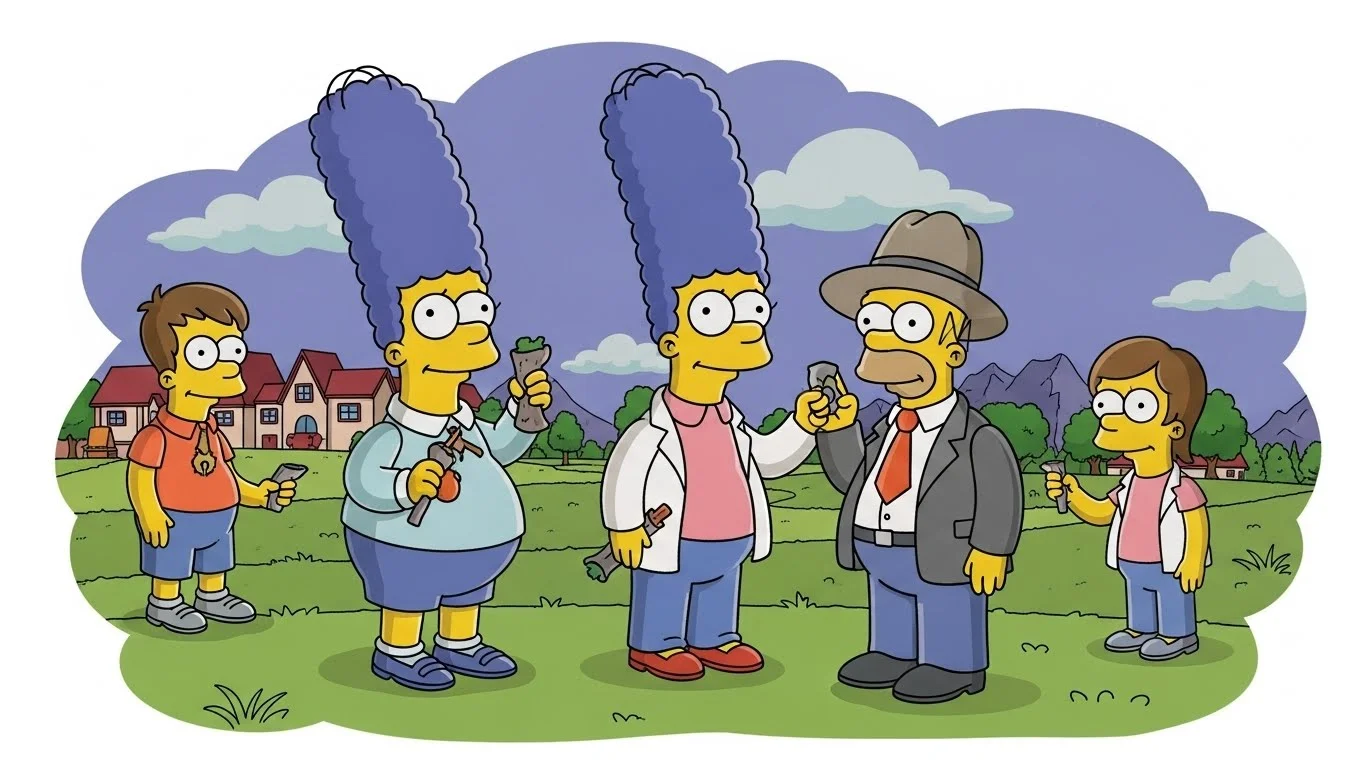 Simpsons Puns for Social Media