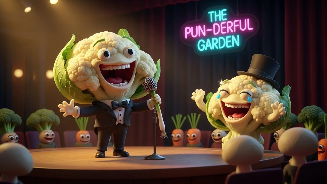 Witty Cauliflower Puns for Social Media